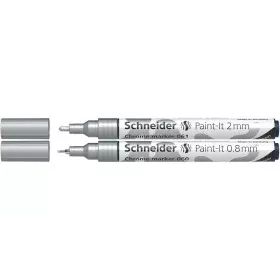 Conjunto de Marcadores Schneider PAINT-IT 2 CHROME metálico (2 Unidades) de Schneider, Materiais de desenho - Ref: S8435317, ...