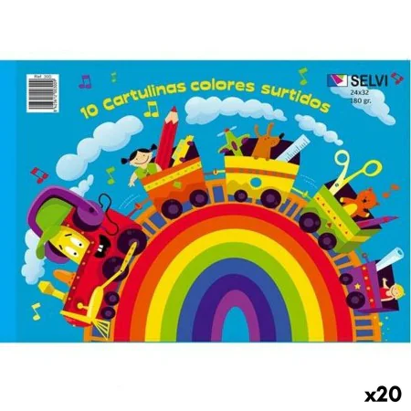 Cards SELVI Multicolour 24 x 32 cm (20 Units) by SELVI, Paper - Ref: S8435722, Price: 21,44 €, Discount: %