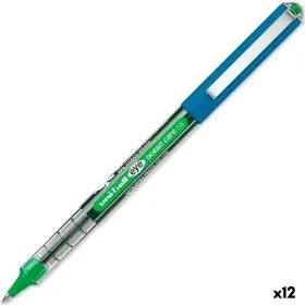 Penna a inchiostro liquido Uni-Ball ROLLERBALL EYE OCEAN CARE 0,5 mm Verde (12 Unità) di Uni-Ball, Penne roller a inchiostro ...