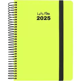 Agenda Grafoplas NEON Jaune A5 14,8 x 21 cm 2025 de Grafoplas, Agendas civils & carnets de RDV - Réf : S8436722, Prix : 12,17...