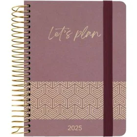 Diary Grafoplas Nature Concept Violet A5 14,8 x 21 cm 2025 by Grafoplas, Appointment Books & Planners - Ref: S8436725, Price:...