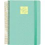 Agenda Grafoplas GEOMETRIC Turquoise A5 14,8 x 21 cm 2025 de Grafoplas, Agendas civils & carnets de RDV - Réf : S8436726, Pri...