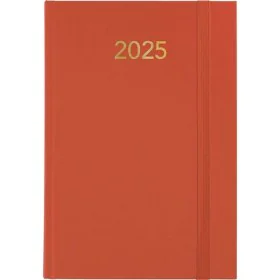 Diary Grafoplas Florencia Orange A5 14,8 x 21 cm 2025 by Grafoplas, Appointment Books & Planners - Ref: S8436731, Price: 8,80...