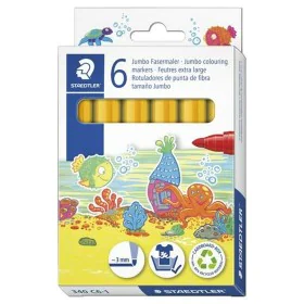 Feutres Staedtler Noris Club Jaune 6 Unités de Staedtler, Stylos feutre - Réf : S8436737, Prix : 5,08 €, Remise : %