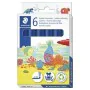 Feutres Staedtler Noris Club Bleu 6 Unités de Staedtler, Stylos feutre - Réf : S8436740, Prix : 5,08 €, Remise : %