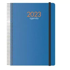 Agenda DOHE SYNCRO Azul Quarto 15 x 21 cm 2023 de DOHE, Agendas e calendários - Ref: S8436758, Preço: 12,29 €, Desconto: %