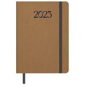 Diary DOHE Manhattan Brown Camel 14 x 20 cm 2025 by DOHE, Appointment Books & Planners - Ref: S8436798, Price: 15,42 €, Disco...