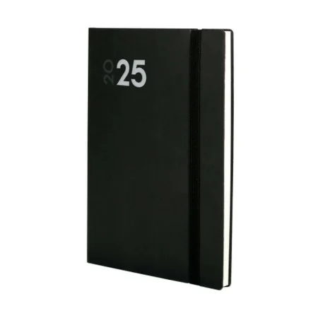 Diary Finocam DYNAMIC MARA Y10 Black A5 14 x 20,4 cm 2025 by Finocam, Appointment Books & Planners - Ref: S8436966, Price: 10...