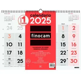 Calendario da parete Finocam Carta 2025 43 x 31 cm di Finocam, Calendari da muro - Rif: S8436975, Prezzo: 8,12 €, Sconto: %