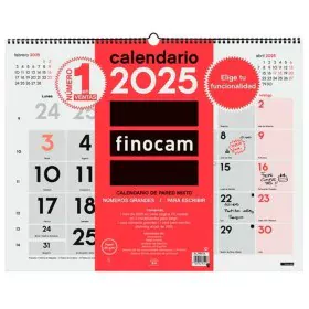 calendrier mural Finocam Papier 2025 54 x 42 cm de Finocam, Calendriers muraux - Réf : S8436976, Prix : 18,36 €, Remise : %