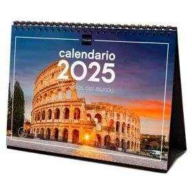 Desktop Calendar Finocam MARAVILLAS DEL MUNDO Multicolour Paper 21 x 15 cm 2025 by Finocam, Desktop Calendars - Ref: S8436994...