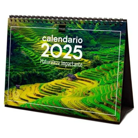 Calendrier de bureau Finocam NATURALEZA IMPACTANTE Multicouleur Papier 21 x 15 cm 2025 de Finocam, Calendriers de bureau - Ré...