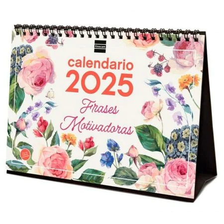 Calendrier de bureau Finocam FRASES MOTIVADORAS Multicouleur Papier 21 x 15 cm 2025 de Finocam, Calendriers de bureau - Réf :...