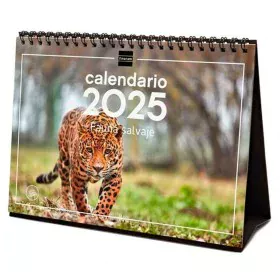 Calendrier de bureau Finocam FAUNA SALVAJE Multicouleur Papier 21 x 15 cm 2025 de Finocam, Calendriers de bureau - Réf : S843...