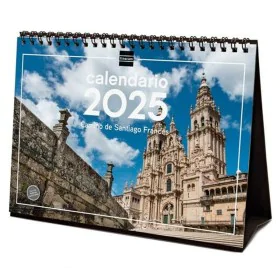 Desktop Calendar Finocam CAMINO DE SANTIAGO Multicolour Paper 21 x 15 cm 2025 by Finocam, Desktop Calendars - Ref: S8437000, ...