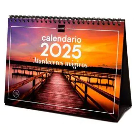 Desktop Calendar Finocam ATARDECERES MÁGICOS Multicolour Paper 21 x 15 cm 2025 by Finocam, Desktop Calendars - Ref: S8437001,...