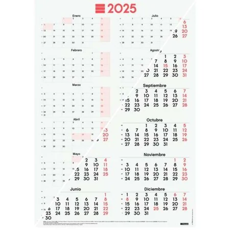 Calendário de parede Finocam Papel 2025 48,5 x 68 cm de Finocam, Calendários de parede - Ref: S8437002, Preço: 6,23 €, Descon...