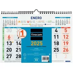 calendrier mural Finocam Multicouleur Papier 2025 30 x 21 cm de Finocam, Calendriers muraux - Réf : S8437010, Prix : 5,45 €, ...