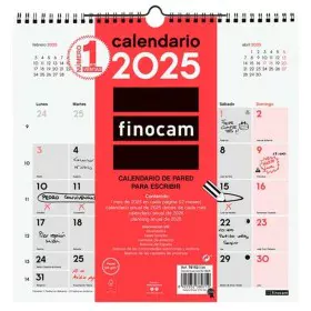 Calendario da parete Finocam Carta 2025 30 x 30 cm di Finocam, Calendari da muro - Rif: S8437012, Prezzo: 6,91 €, Sconto: %