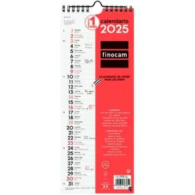 Calendário de parede Finocam Papel 2025 13 x 33 cm de Finocam, Calendários de parede - Ref: S8437017, Preço: 5,74 €, Desconto: %