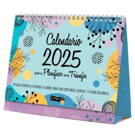 Desktop Calendar Finocam TALKUAL Multicolour Paper 21 x 15 cm 2025 by Finocam, Desktop Calendars - Ref: S8437020, Price: 8,31...