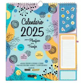 Calendario da parete Finocam TALKUAL Multicolore Carta 2025 21,5 x 32,5 cm di Finocam, Calendari da muro - Rif: S8437022, Pre...