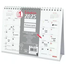 Calendrier de bureau Finocam CHIC Blanc Papier 21 x 15 cm 2025 de Finocam, Calendriers de bureau - Réf : S8437028, Prix : 5,4...