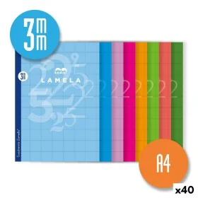 Caderno Lamela Cuadrovía Multicolor A4 50 Folhas 10 Peças (40 Unidades) de Lamela, Cadernos de argolas - Ref: S8437093, Preço...