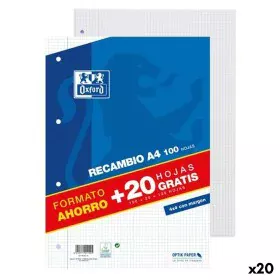 Bloc de Notes Oxford 90 g/m² (20 Unités) de Oxford, Boîtes et sacs cadeaux - Réf : S8437095, Prix : 59,73 €, Remise : %