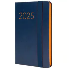 Agenda Finocam FLEXI Azzurro Mini 8,2 x 12,7 cm 2025 Liscia di Finocam, Diari per appuntamenti e agende - Rif: S8437127, Prez...