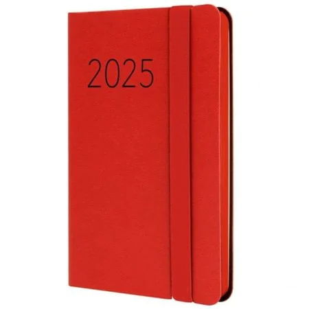 Agenda Finocam FLEXI Vermelho Mini 8,2 x 12,7 cm 2025 Lisa de Finocam, Agendas e calendários - Ref: S8437128, Preço: 9,23 €, ...