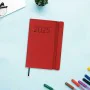 Diary Finocam FLEXI Red 11,8 x 16,8 cm 2025 Smooth by Finocam, Appointment Books & Planners - Ref: S8437131, Price: 10,39 €, ...