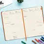 Agenda Finocam FLEXI Bleu A5 14,8 x 21 cm 2025 Lisse de Finocam, Agendas civils & carnets de RDV - Réf : S8437133, Prix : 11,...