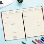 Agenda Finocam FLEXI Rojo A5 14,8 x 21 cm 2025 Lisa de Finocam, Agendas y calendarios - Ref: S8437134, Precio: 11,63 €, Descu...