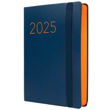 Agenda Finocam FLEXI Bleu 11,8 x 16,8 cm 2025 Lisse de Finocam, Agendas civils & carnets de RDV - Réf : S8437136, Prix : 12,4...