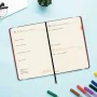 Diary Finocam FLEXI Red 11,8 x 16,8 cm 2025 Smooth by Finocam, Appointment Books & Planners - Ref: S8437137, Price: 12,46 €, ...