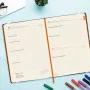 Agenda Finocam FLEXI Bleu A5 14,8 x 21 cm 2025 Lisse de Finocam, Agendas civils & carnets de RDV - Réf : S8437139, Prix : 13,...