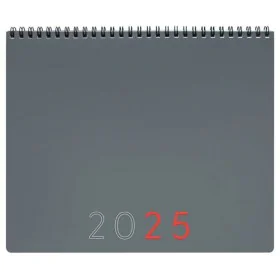 Yearly planner Finocam Grey Paper 25 x 20 cm 2025 by Finocam, Wall Planners - Ref: S8437154, Price: 10,95 €, Discount: %