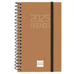 Agenda Finocam OPAQUE Castanho Mini 7,9 x 12,7 cm 2025 de Finocam, Agendas e calendários - Ref: S8437160, Preço: 6,91 €, Desc...