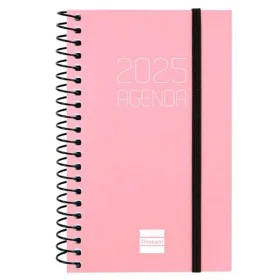 Agenda Finocam OPAQUE Rose Mini 7,9 x 12,7 cm 2025 de Finocam, Agendas civils & carnets de RDV - Réf : S8437161, Prix : 6,91 ...