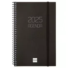 Agenda Finocam OPAQUE Negro 11,7 x 18,1 cm 2025 de Finocam, Agendas y calendarios - Ref: S8437165, Precio: 8,31 €, Descuento: %