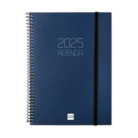 Agenda Finocam OPAQUE Azul A5 15,5 x 21,2 cm 2025 de Finocam, Agendas e calendários - Ref: S8437167, Preço: 9,23 €, Desconto: %