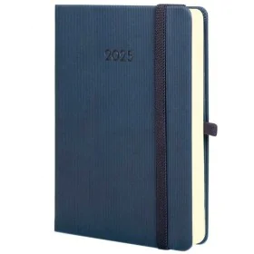 Agenda Finocam Azul 11,8 x 16,8 cm 2025 Textura de Finocam, Agendas y calendarios - Ref: S8437181, Precio: 15,73 €, Descuento: %