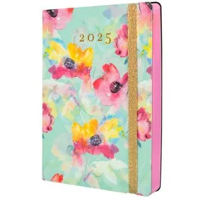 Diary Finocam FLEXI JOY A5 14,8 x 21 cm 2025 Floral by Finocam, Appointment Books & Planners - Ref: S8437197, Price: 14,98 €,...