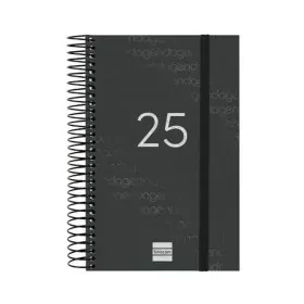 Agenda Finocam YEAR Negro 11,7 x 18,1 cm 2025 de Finocam, Agendas y calendarios - Ref: S8437387, Precio: 12,90 €, Descuento: %