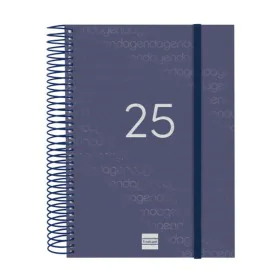 Agenda Finocam YEAR Azul A5 15,5 x 21,2 cm 2025 de Finocam, Agendas y calendarios - Ref: S8437388, Precio: 14,56 €, Descuento: %