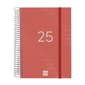 Agenda Finocam YEAR Rouge A5 15,5 x 21,2 cm 2025 de Finocam, Agendas civils & carnets de RDV - Réf : S8437389, Prix : 14,56 €...