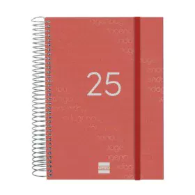 Agenda Finocam YEAR Rosso A5 15,5 x 21,2 cm 2025 di Finocam, Diari per appuntamenti e agende - Rif: S8437389, Prezzo: 14,56 €...