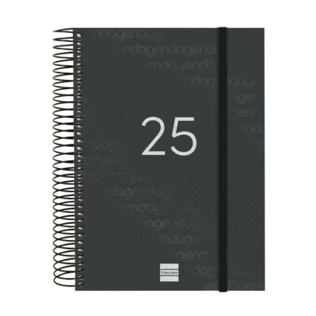 Agenda Finocam YEAR Preto A5 15,5 x 21,2 cm 2025 de Finocam, Agendas e calendários - Ref: S8437390, Preço: 13,96 €, Desconto: %