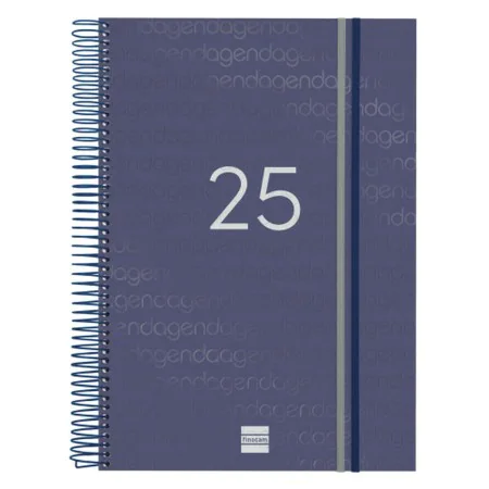 Diary Finocam YEAR Blue A4 2025 by Finocam, Appointment Books & Planners - Ref: S8437391, Price: 25,89 €, Discount: %